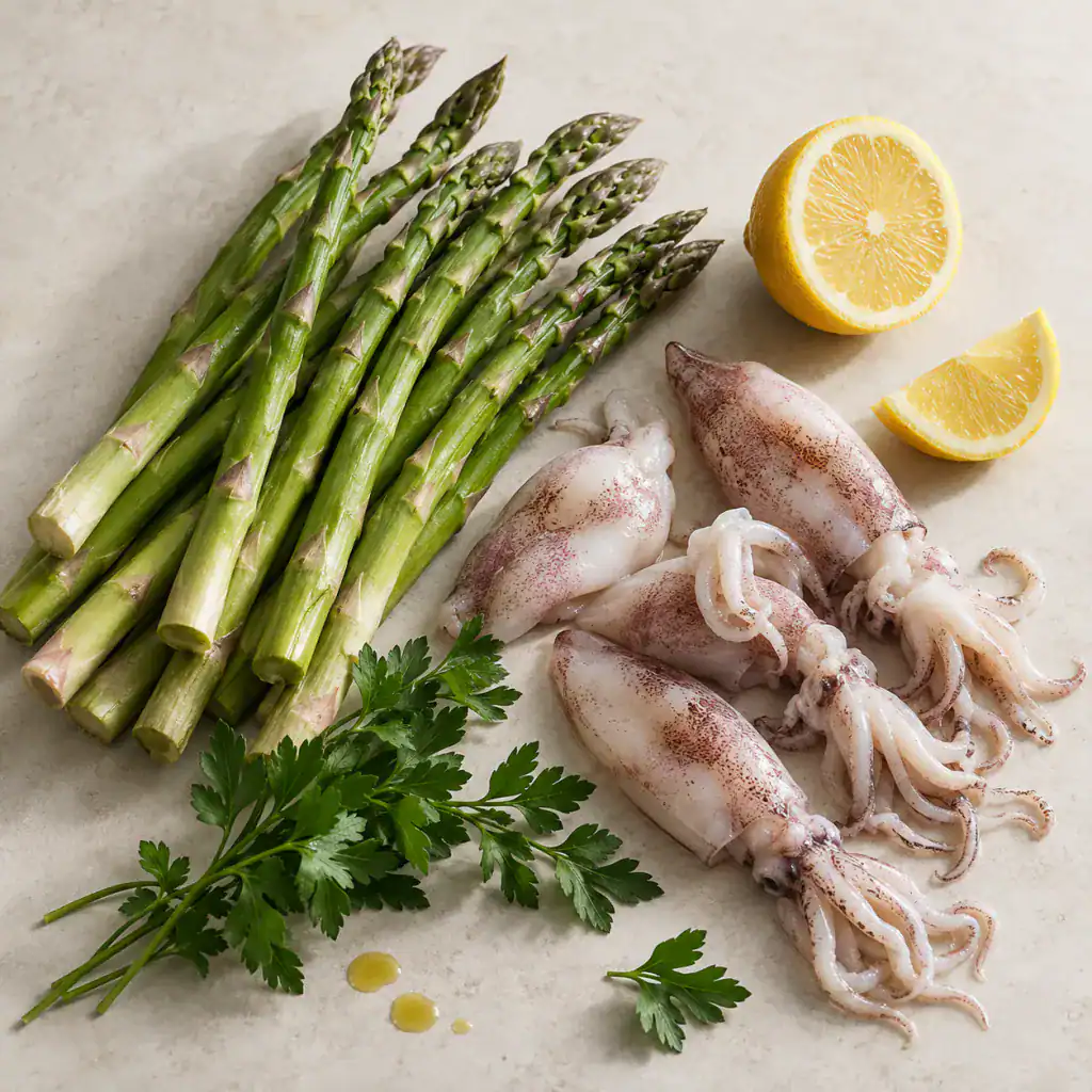 fusilli-asperges-vertes-calamars-ravello